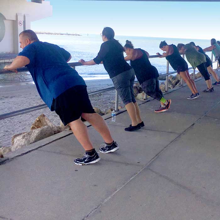 Our wide-open fitness center, ready for a new day of exercise and activity at Weight Crafters.