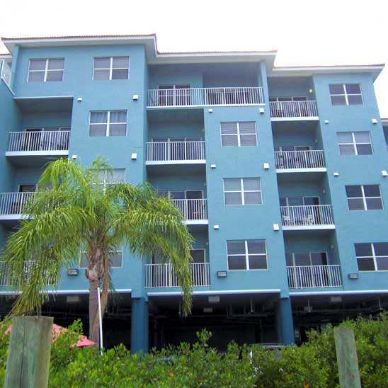 A photo of the Skyline of Madeira resort building, home to Weight Crafters and our all inclusive weight loss retreat programs.