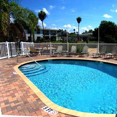 A photo of the pool where we do water workouts for senior and obese clients at Weight Crafters.