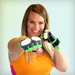 Our general manager poses for a photo at Weight Crafters adult fitness retreat.